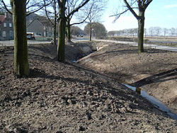 De benedenloop van de Kasteelsebeek