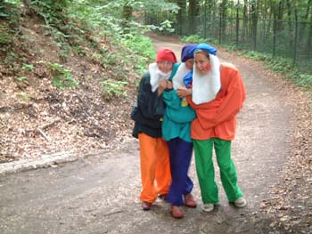 Een drietal kabouters